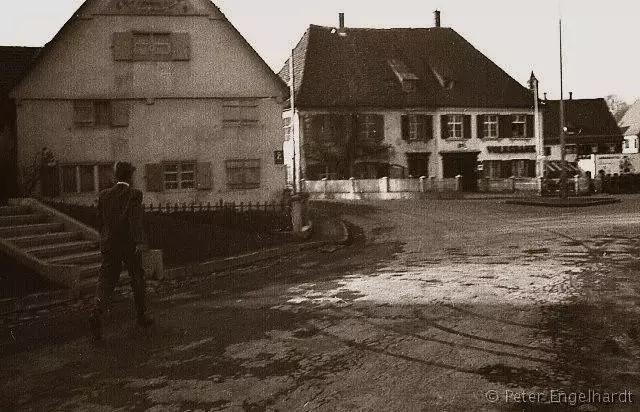 Schloßstraße Ecke Bahnhofstraße 1959