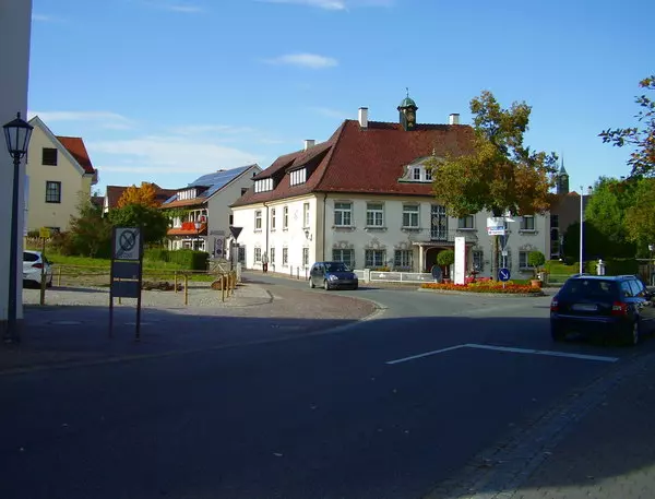 Abgerissenes Haus Ziesel Ochsenhausen