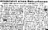 Zeitungssauschnitt aus den 1950ern