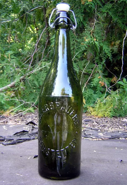 Bierflasche der Adlerbrauerei Reinstetten