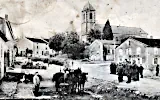 Historische Feldpostkarte aus Landorf in Lothringen (1917)
