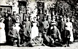 Gruppenfoto einer Sanitätseinheit 1914-18