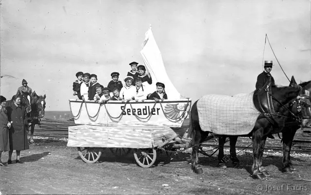 Zur Fastnacht 1928 ging der Seeadler auf Feindfahrt