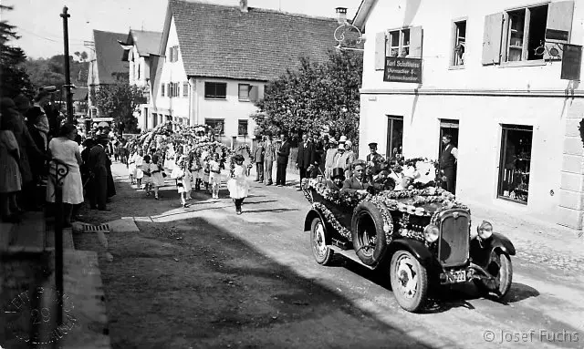 Schloßstraße Ochsenhausen 1929