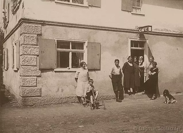 Cafe Föhr Ochsenhausen um 1930)