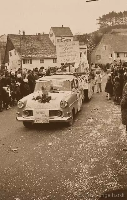 Fastnacht 1969 in Ochsenhausen