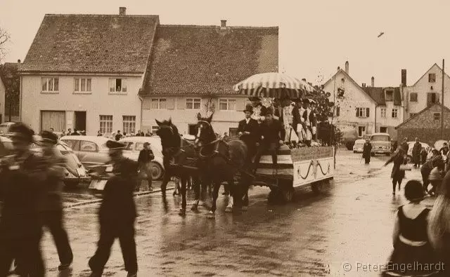 Prinzenwagen im Fastnachtsumzug