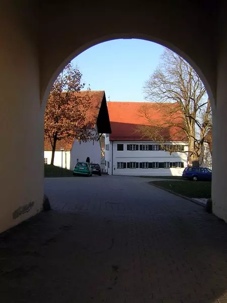 Die ehemalige Ökonomieanlage des Klosters Ochsenhausen mit Bauhaus. Ökonomieanlage des Klosters Ochsenhausen